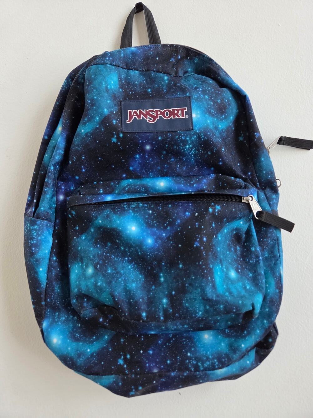 JanSport SuperBreak Galaxy Backpack Blue Space Print JS00T501 cosmic trip